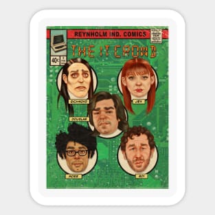 IT Crowd Comic Cover Sticker